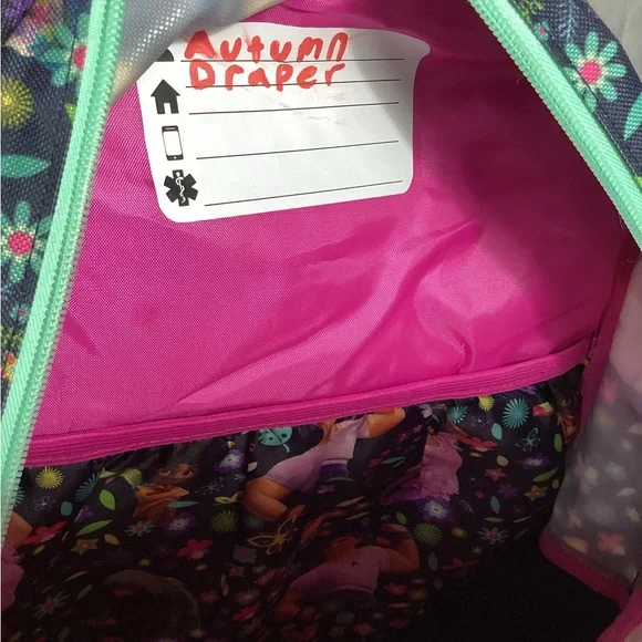 Bioworld Disney Encanto Movie Magic Backpack with Toucan Keychain Bag Charm EUC - Picture 11 of 12